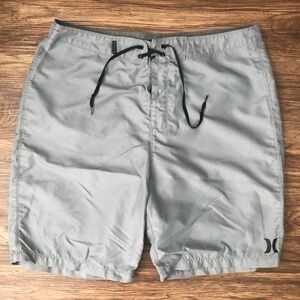 Hurley Men's Gray Swim Shorts